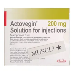 Actovegin 200 mg. (5 ampoules)